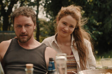 Paddy (James McAvoy) and Ciara (Aisling Franciosi) in Speak No Evil, directed by James Watkins.