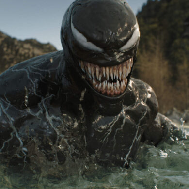 Bild aus Venom: The Last Dance: Venom in einem See