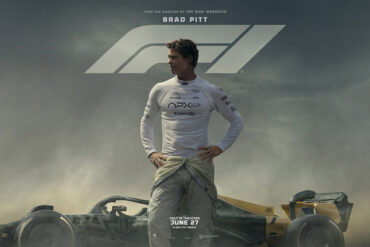 Bratt Pitt auf dem Key Art Motiv des Films F!