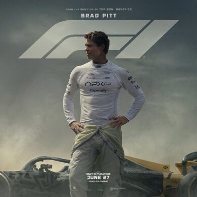 Bratt Pitt auf dem Key Art Motiv des Films F!