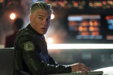 Anson Mount as Pike in Star Trek: Strange New Worlds,