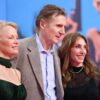 BERLIN, DEUTSCHLAND – 24. JULI: Pamela Anderson, Liam Neeson und Erica Huggins nehmen am 24. Juli 2025 in Berlin an der deutschen Premiere von DIE NACKTE KANONE im UCI Luxe East Side Gallery teil. (Foto: Gerald Matzka/Getty Images für Paramount Pictures)