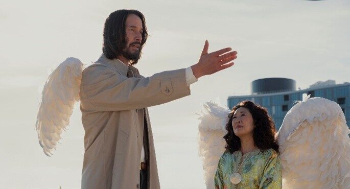 Keanu Reeves als Engel im KInofilm GOOD FORTUNE