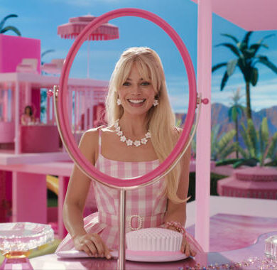 Margot Robbie im Kinofilm Barbie