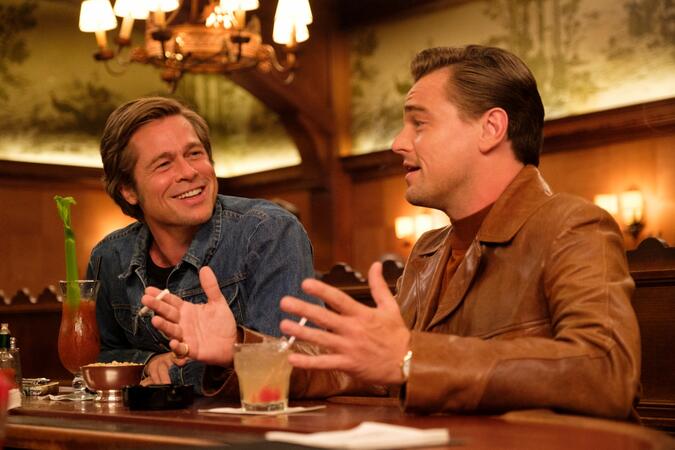 Leonardo DiCaprio und Brad Pitt im Film Once Upon a Time in Hollywood