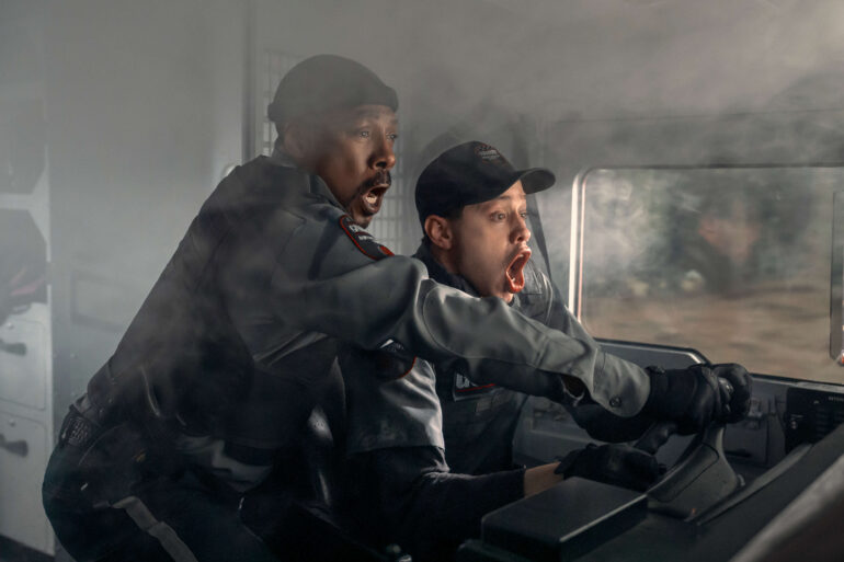 Eddie Murphy und Pete Davidson in The Pickup