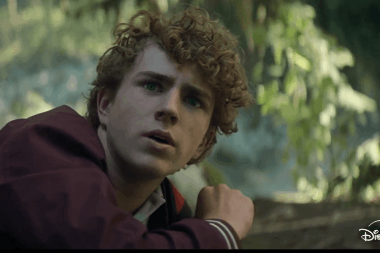 Walker Scobell als Percy Jackson in Staffel 2