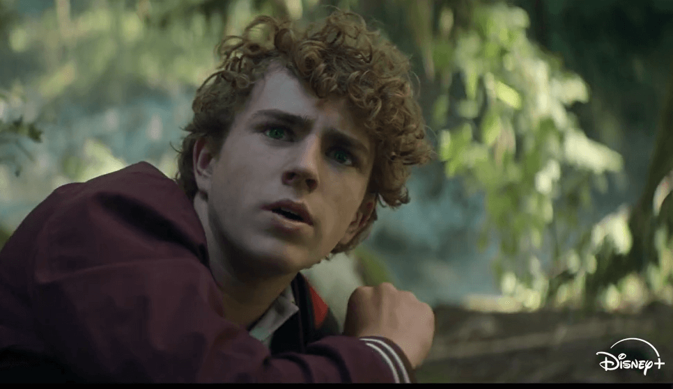 Walker Scobell als Percy Jackson in Staffel 2