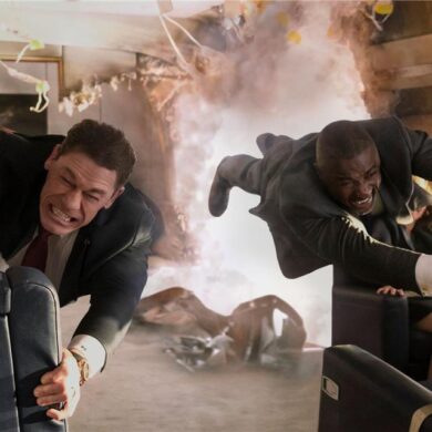 John Cena und Idris Elba Clarke im Actionfilm Heads Of State.