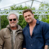 Alan Ritchson (r.) und Andreas R. Klein, Vorstandsvorsitzender der Splendid Medien AG