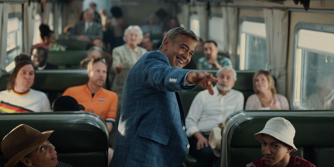 Filmszene JAY KELLY mit George Clooney