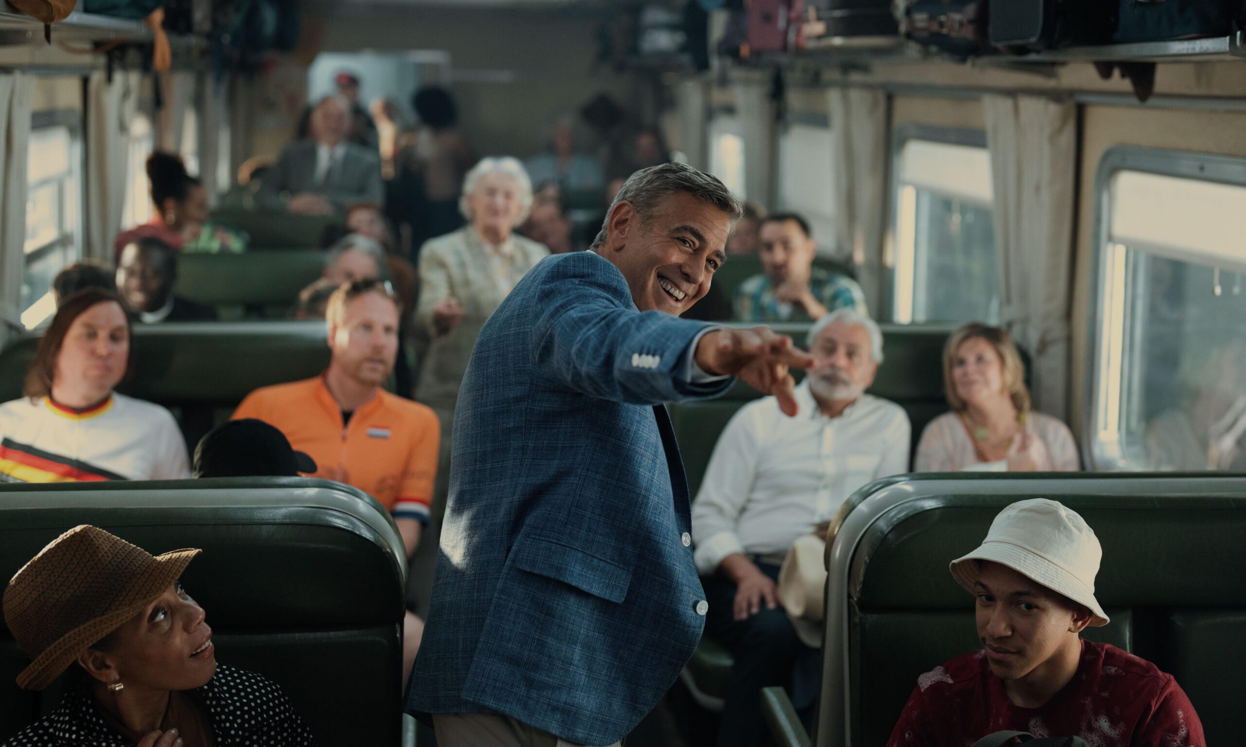 Filmszene JAY KELLY mit George Clooney