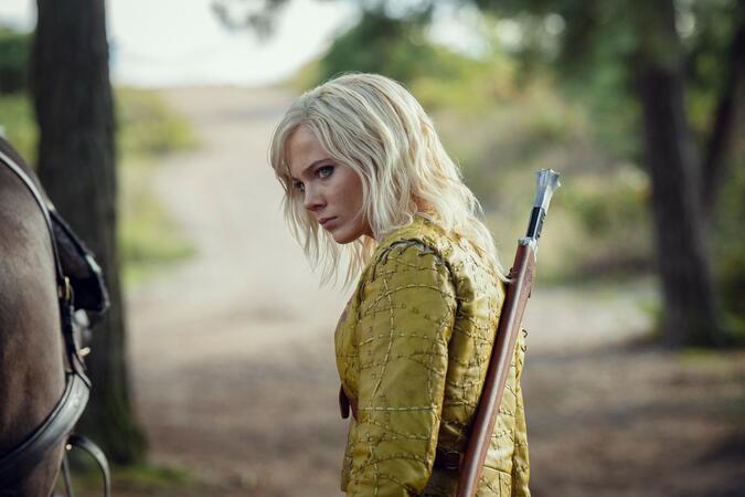The Witcher Staffel 4 Szene mit Freya Allan (c) Netflix