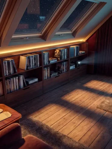 Fotorealistische Hero-Szene für einen Vergleich von DVD-Neuheiten und Serienstarts im Heimkino: mehrere moderne DVD- und Blu-ray-Hüllen sowie Serienboxen nebeneinander auf einem stilvollen Regal, dezente Wohnzimmer-Atmosphäre, natürliches Licht von der Seite, realistische Texturen von Kunststoffhüllen, Papiercovern und Holzoberfläche, hochwertige cineastische Stimmung, aufgeräumte Komposition, kein Text im Bild